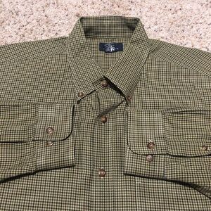 Brooks Brothers Herringbone Check Button-Down Shirt